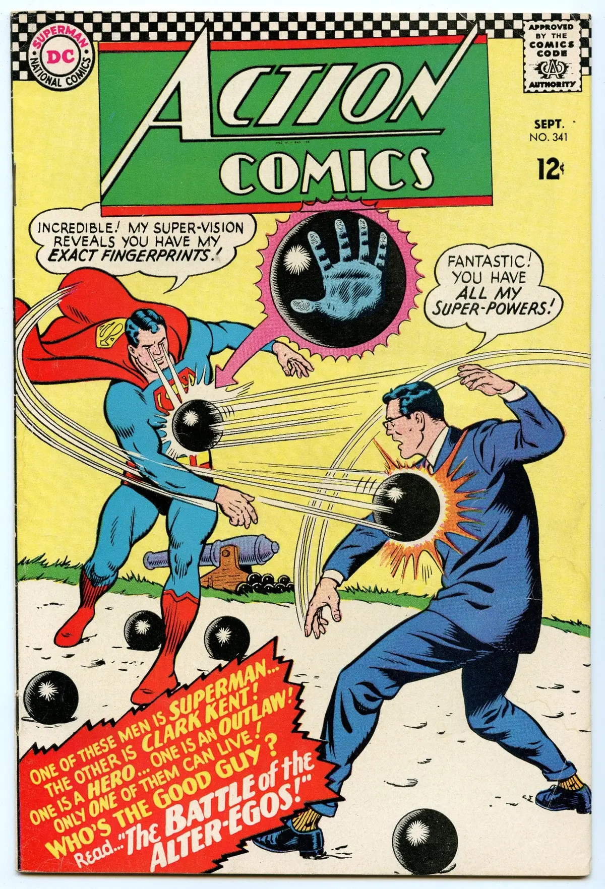 Action Comics 341 (Sep 1966) Fi- (5.5) 1