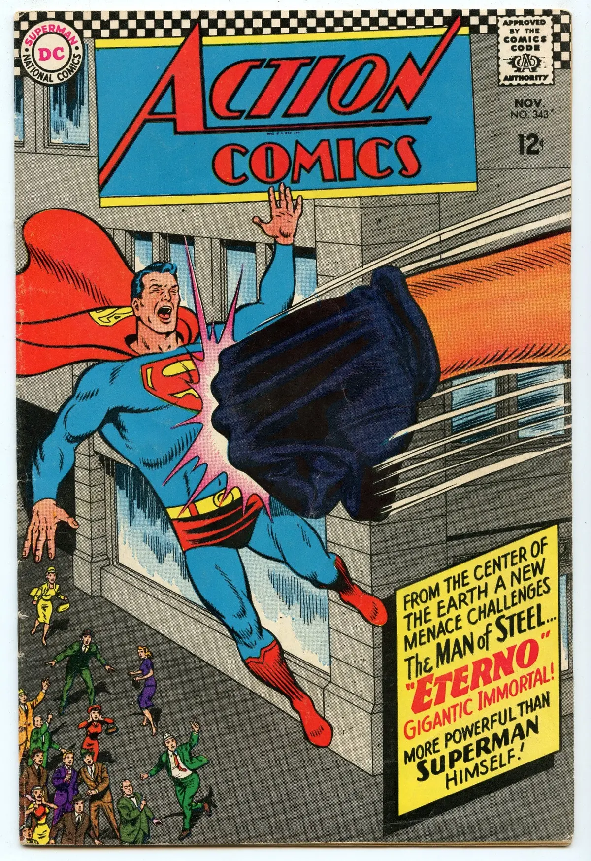 Action Comics 343 (Nov 1966) Vg+ (4.5) 1