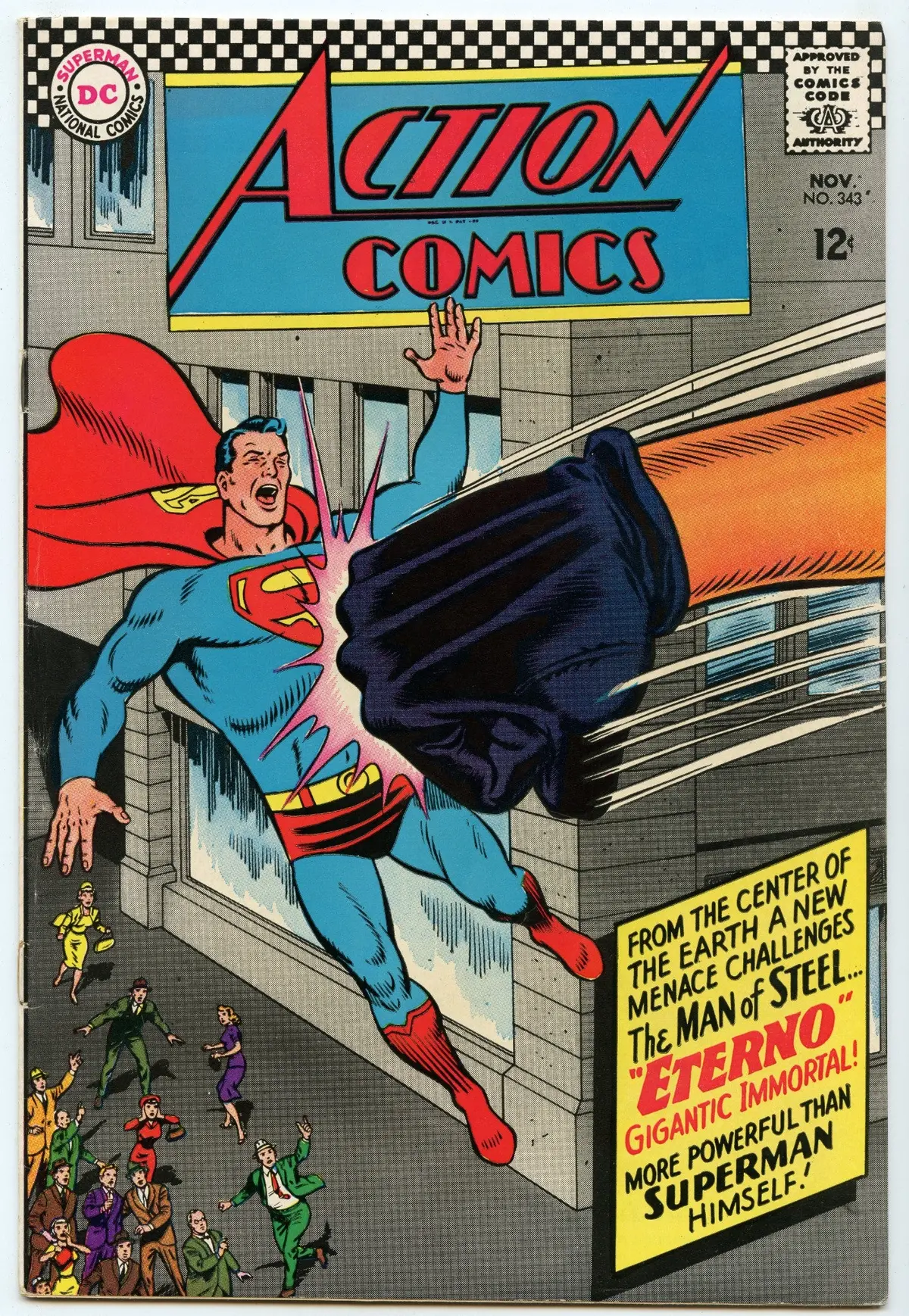 Action Comics 343 (Nov 1966) Fi- (5.5) 1