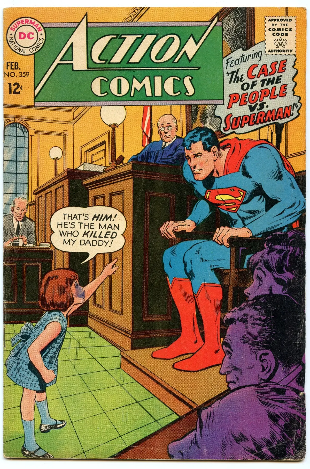Action Comics 359 (Feb 1968) Vg+ (4.5) 1