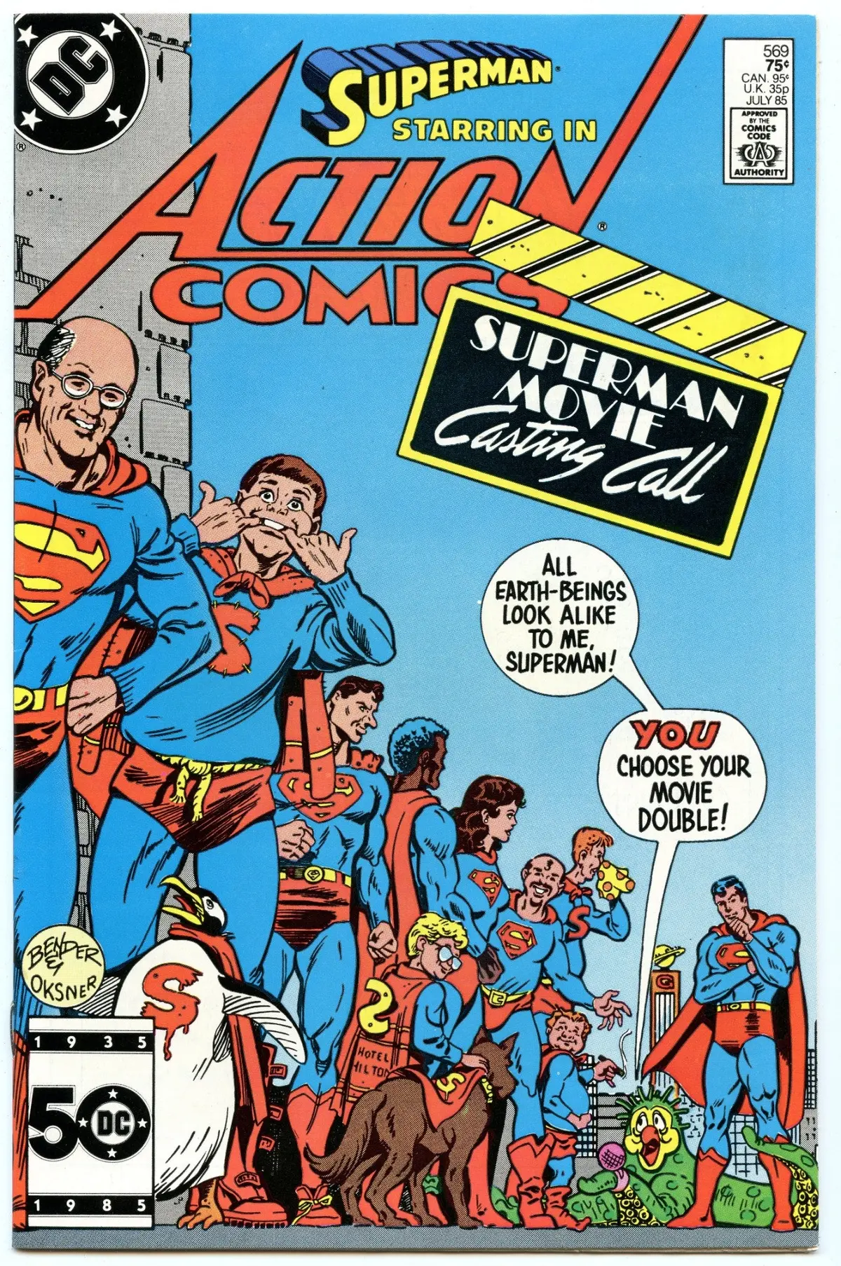Action Comics 569 (Jul 1985) Nm- (9.2) 1