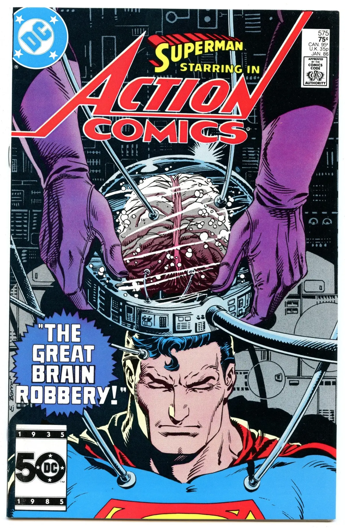 Action Comics 575 (Jan 1986) Nm- (9.2) 1