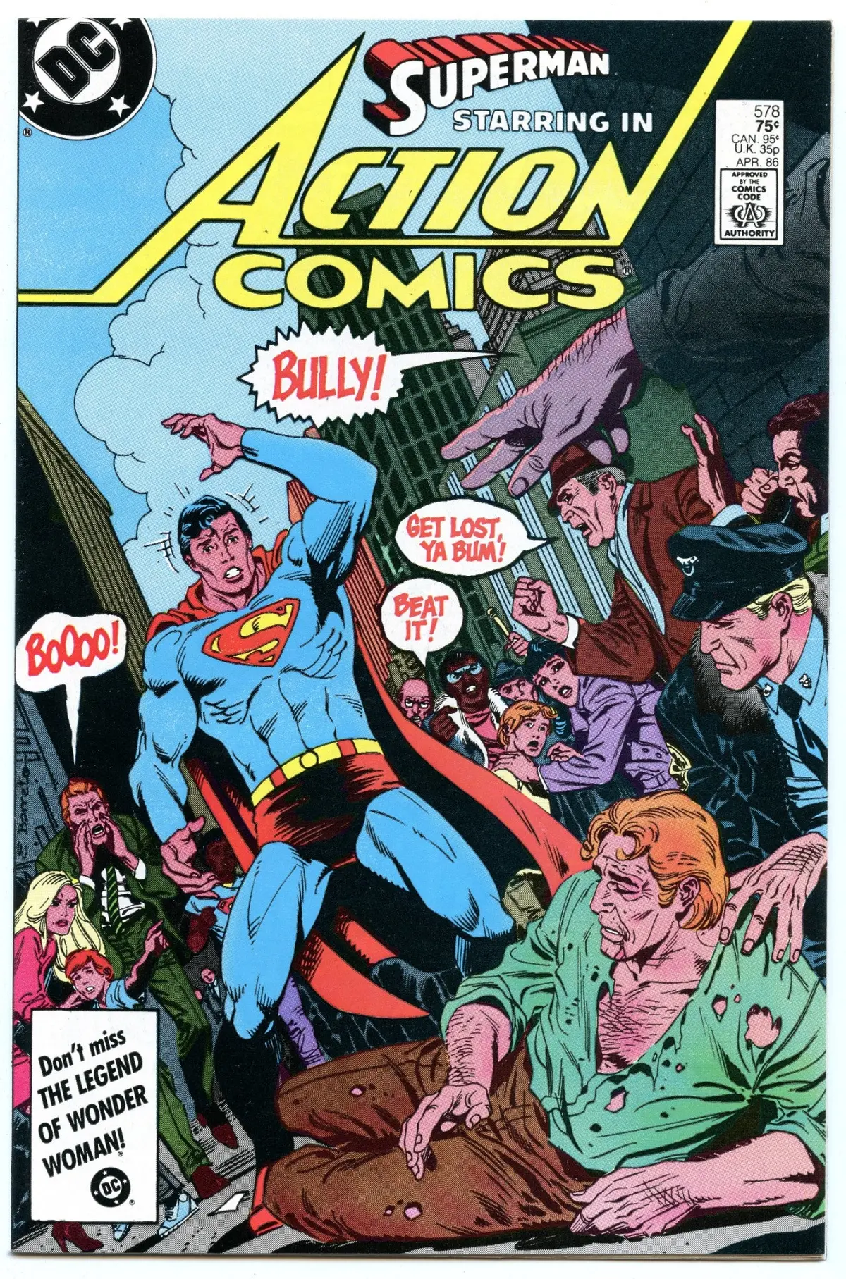 Action Comics 578 (Apr 1986) Nm- (9.2) 1