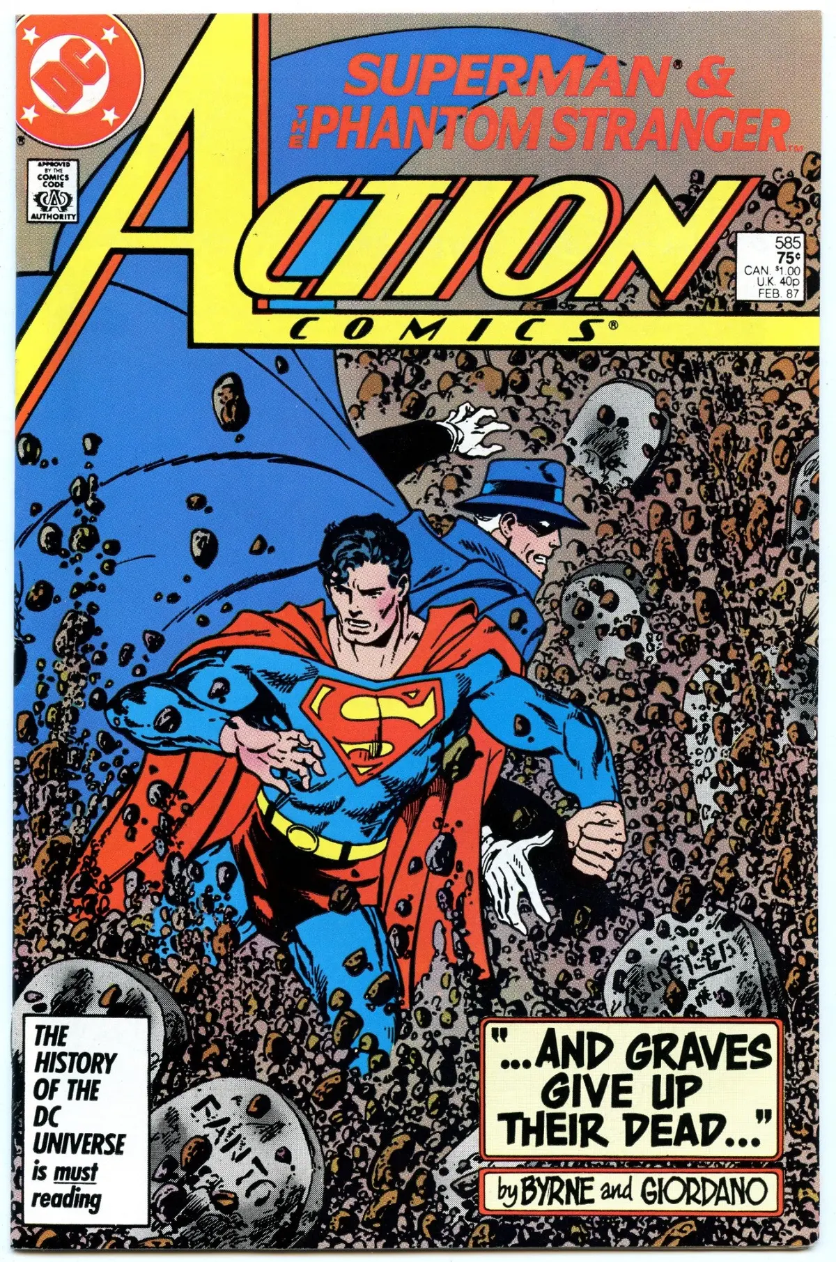 Action Comics 585 (Feb 1987) Nm- (9.2) 1