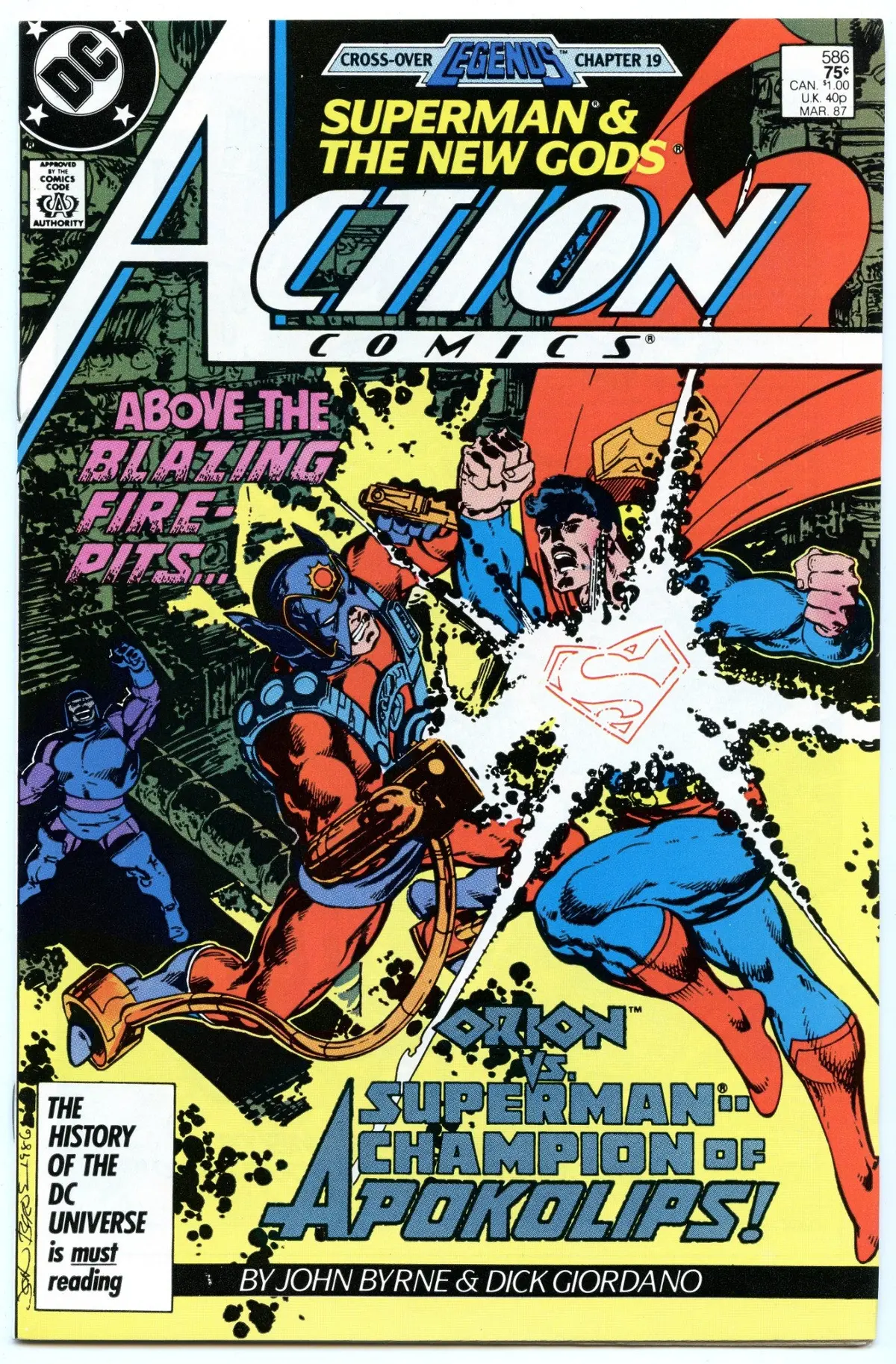 Action Comics 586 (Mar 1987) Nm- (9.2) 1