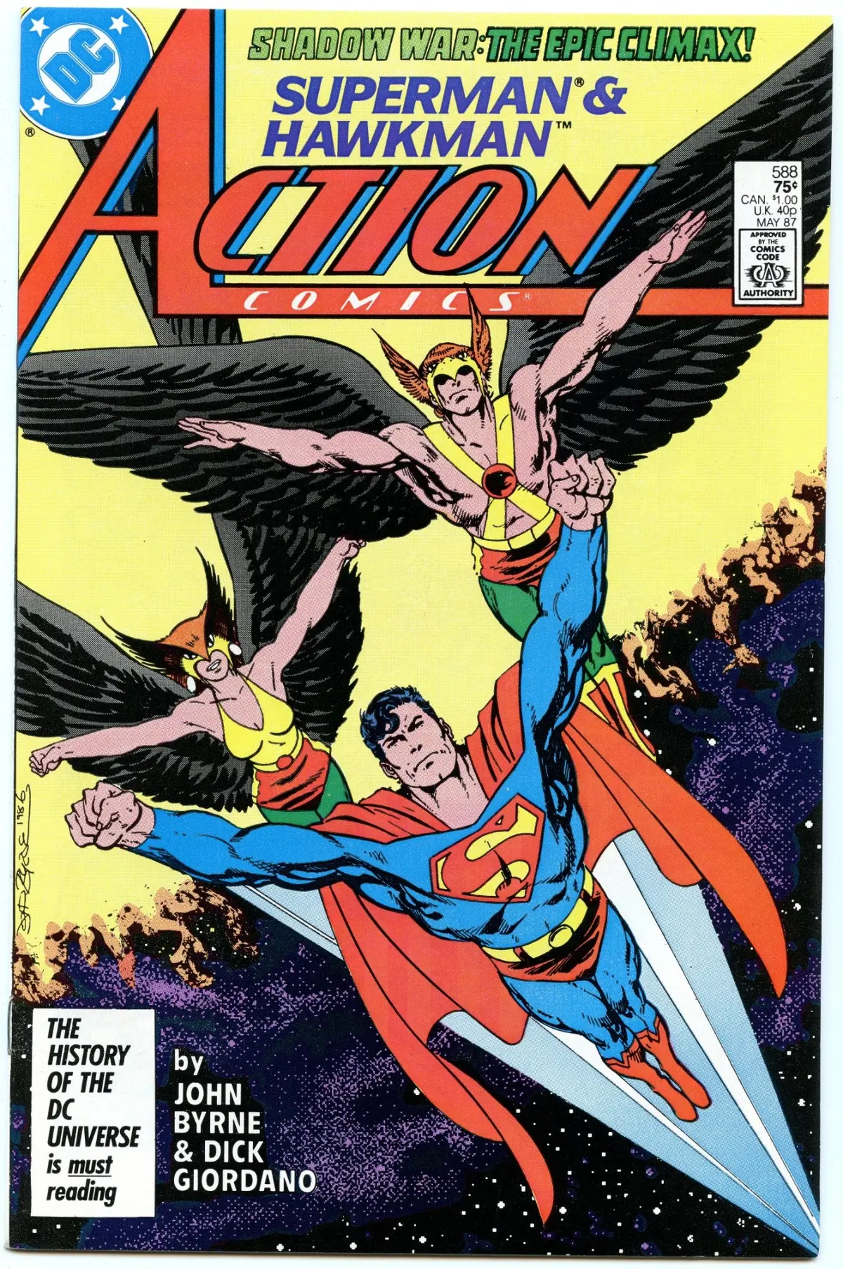 Action Comics 588 (May 1987) Nm- (9.2) 1