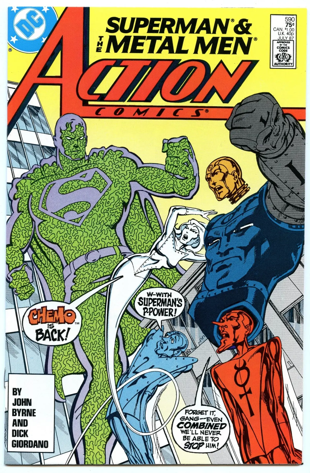 Action Comics 590 (Jul 1987) Nm- (9.2) 1