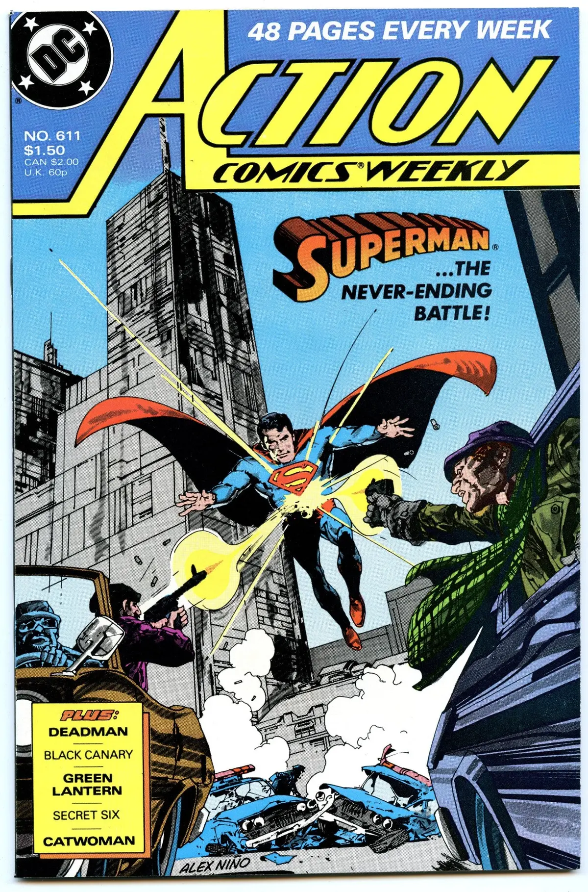 Action Comics Weekly 611 (Aug 1988) Nm- (9.2) 1