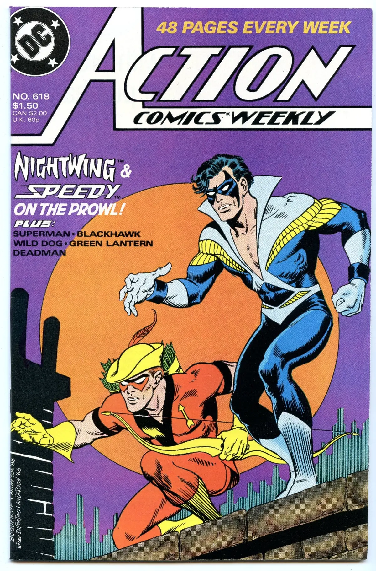 Action Comics Weekly 618 (Sep 1988) Nm- (9.2) 1