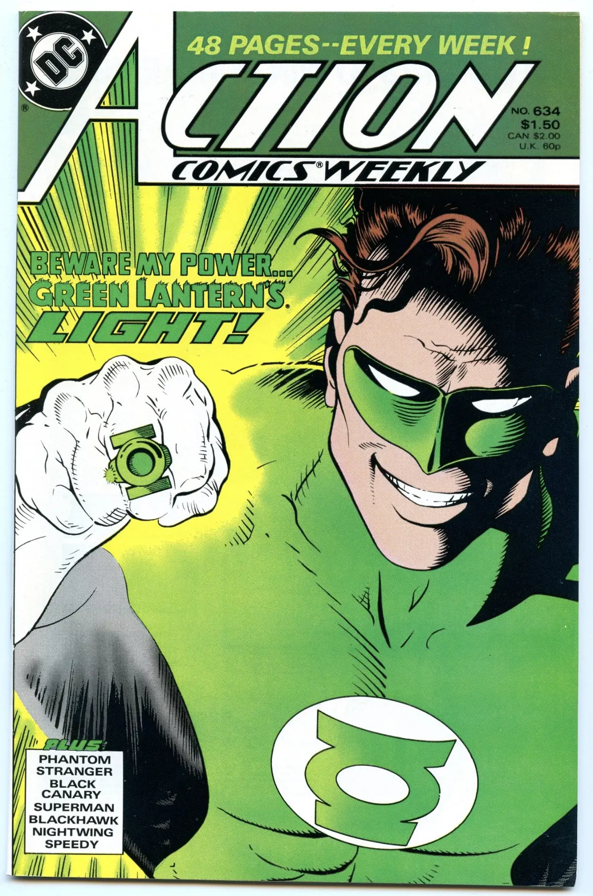Action Comics Weekly 634 (Jan 1989) Nm- (9.2) 1