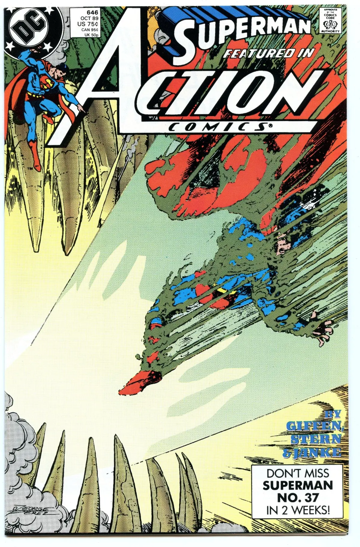 Action Comics 646 (Oct 1989) Nm- (9.2) 1