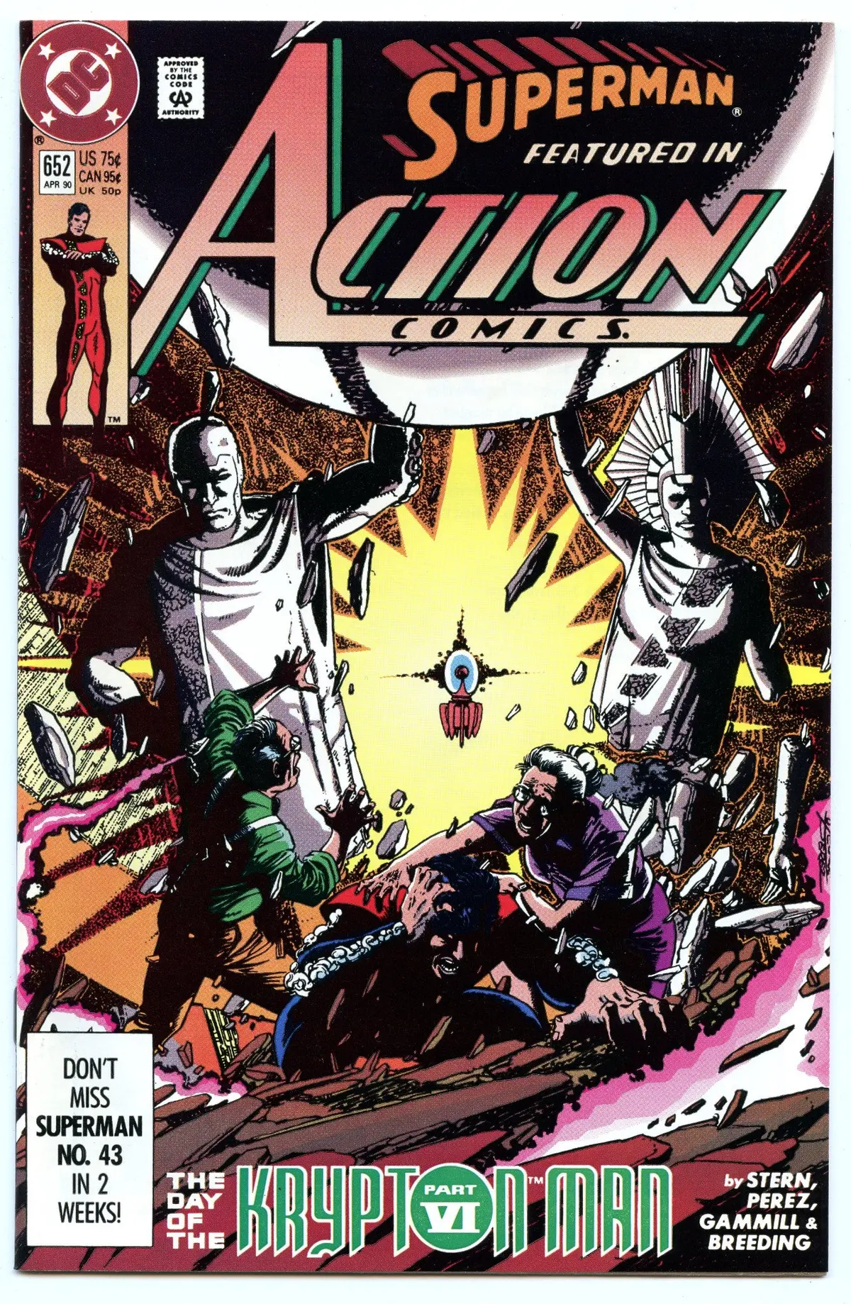 Action Comics 652 (Apr 1990) Nm- (9.2) 1