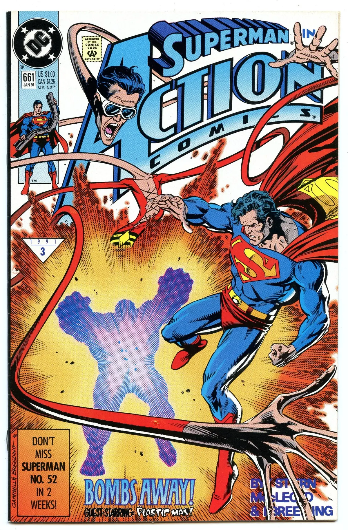 Action Comics 661 (Jan 1991) Nm- (9.2) 1