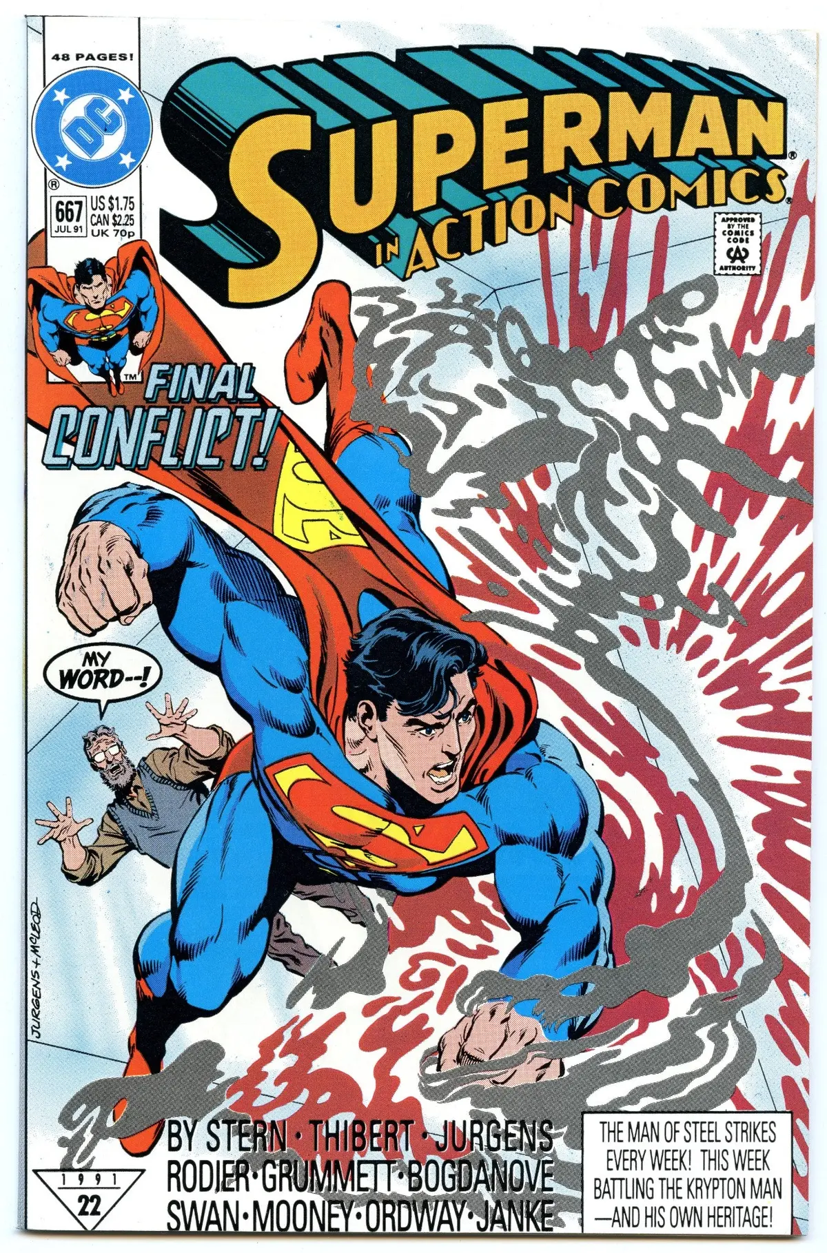 Action Comics 667 (Jul 1991) Nm- (9.2) 1