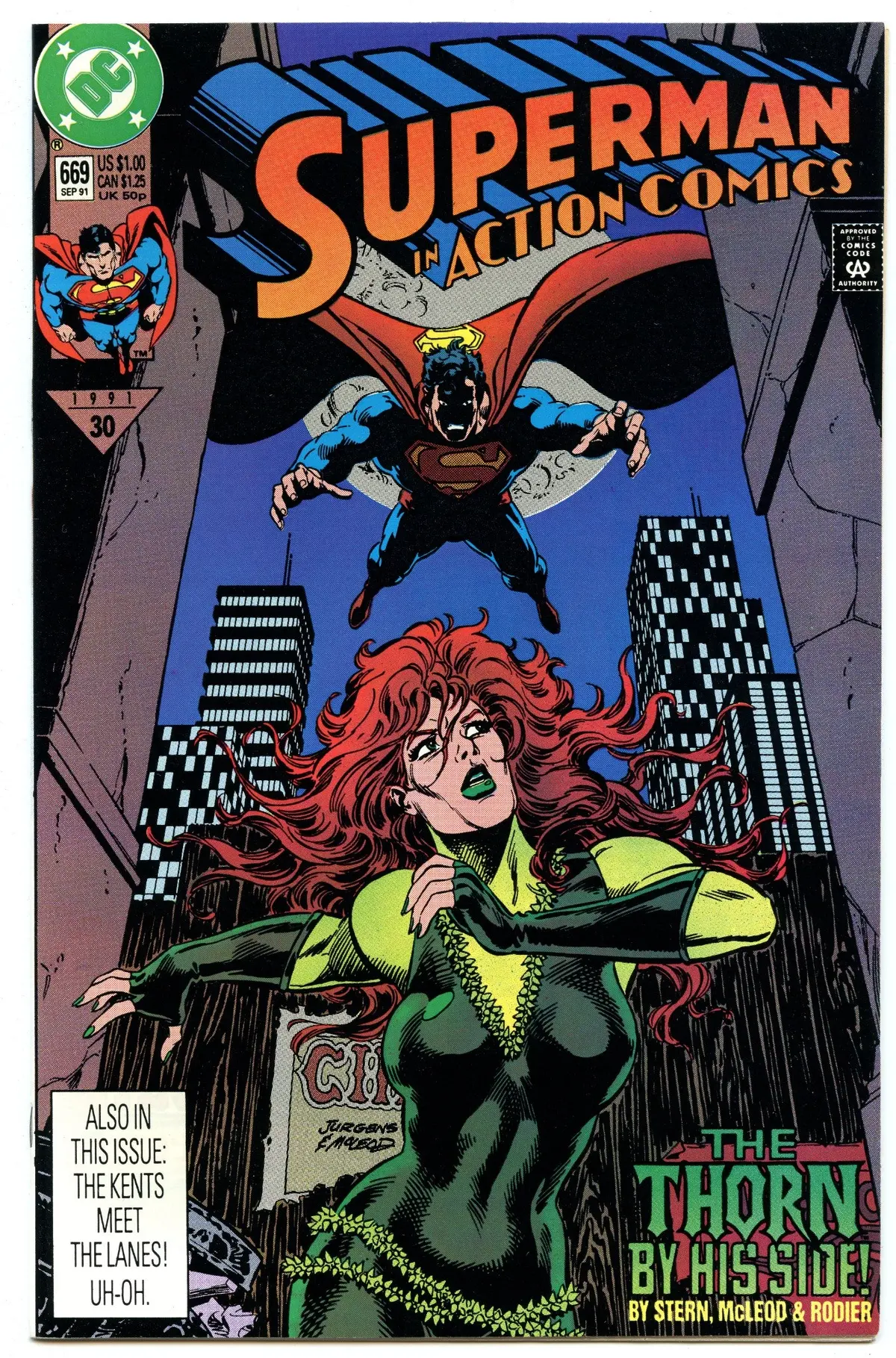 Action Comics 669 (Sep 1991) Nm- (9.2) 1