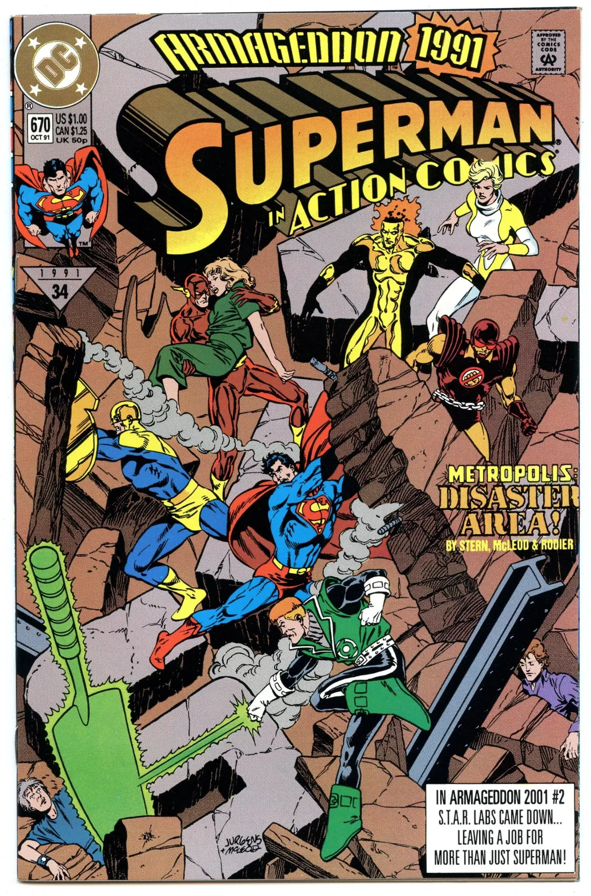 Action Comics 670 (Oct 1991) Nm- (9.2) 1