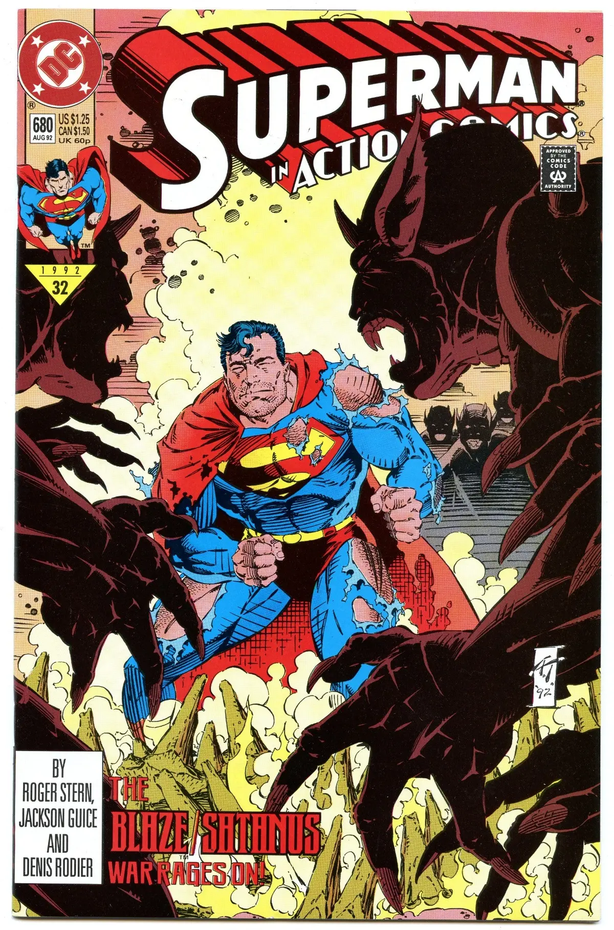 Action Comics 680 (Aug 1992) Nm- (9.2) 1