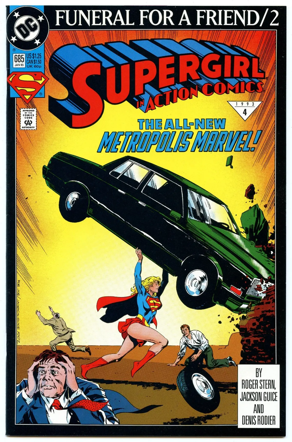 Action Comics 685 (Jan 1993) Nm- (9.2) 1