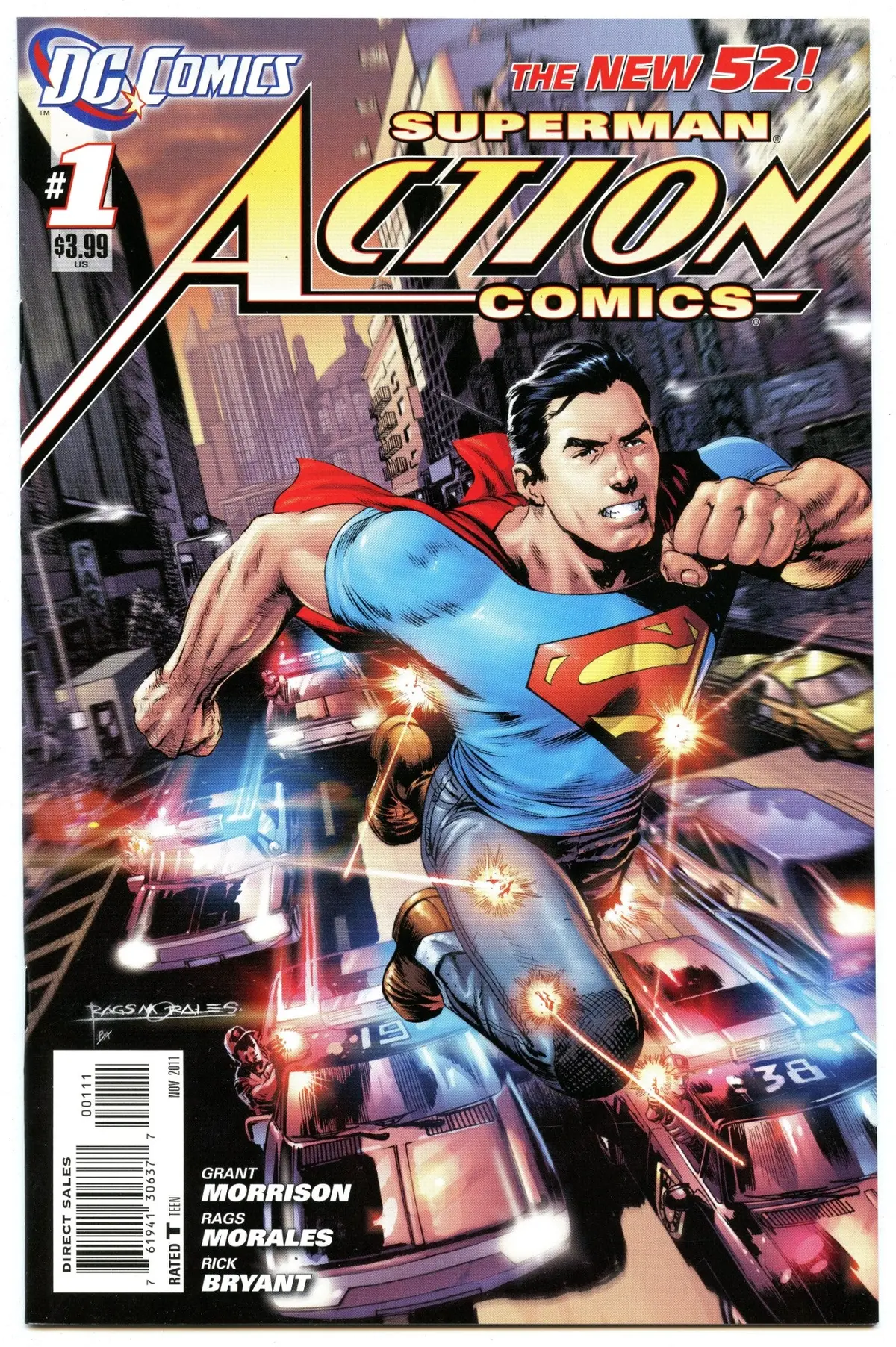 Action Comics V2 1 (Nov 2011) Nm- (9.2) 1