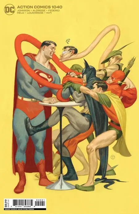 Action Comics #1040 Cvr B Julian Totino Tedesco Card Stock Var 1