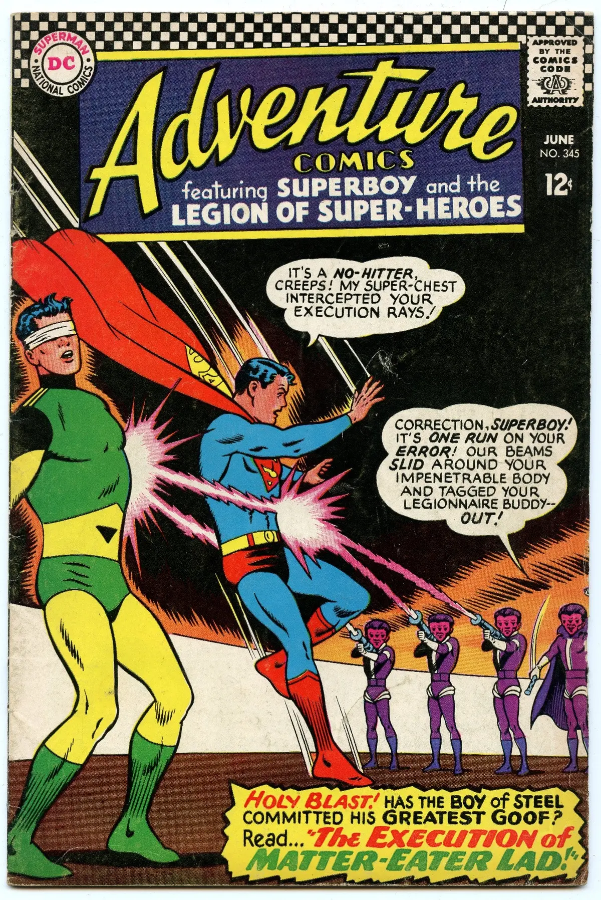 Adventure Comics 345 (Jun 1966) Fi- (5.5) 1