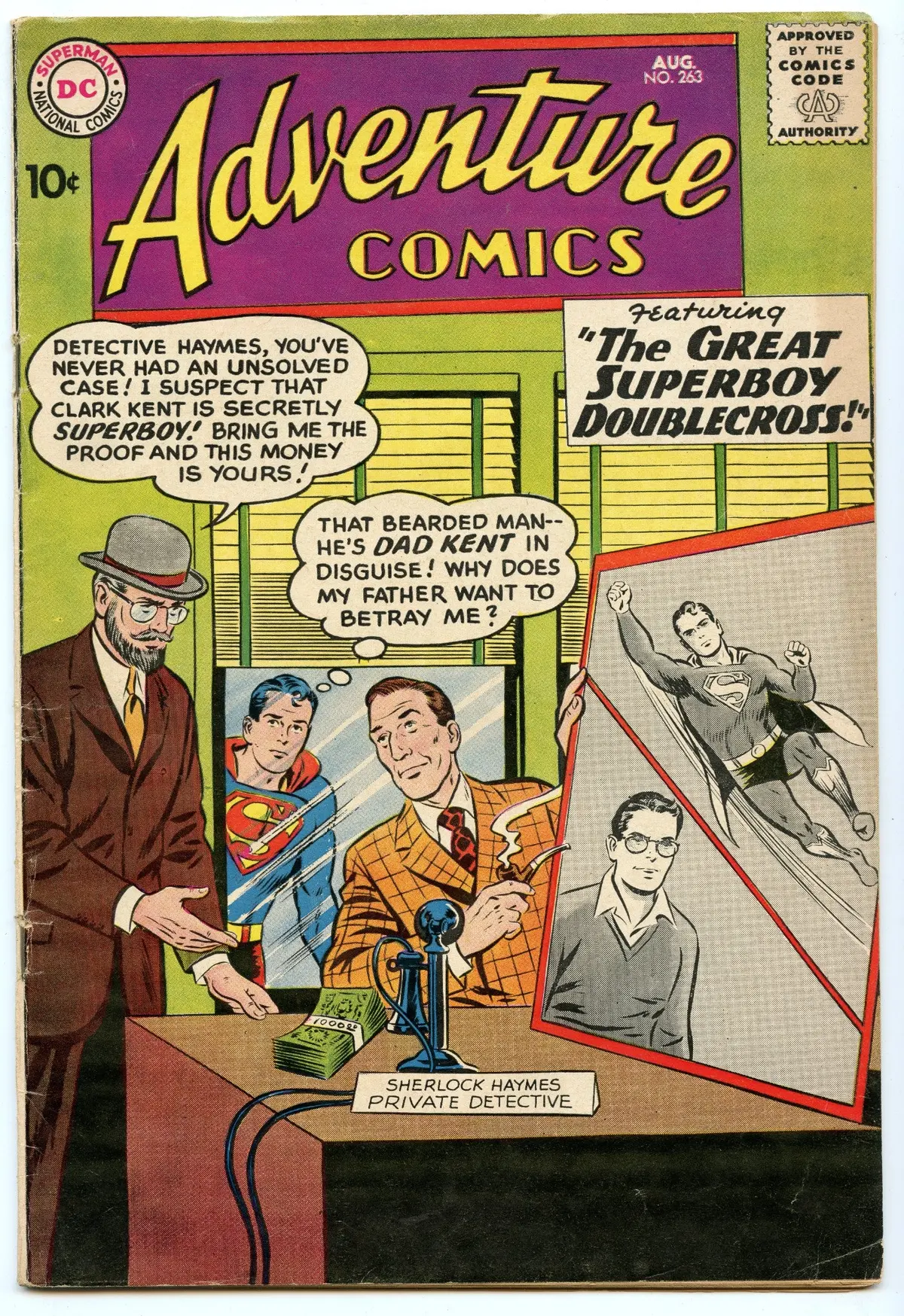 Adventure Comics 263 (Aug 1959) Vg (4.0) 1