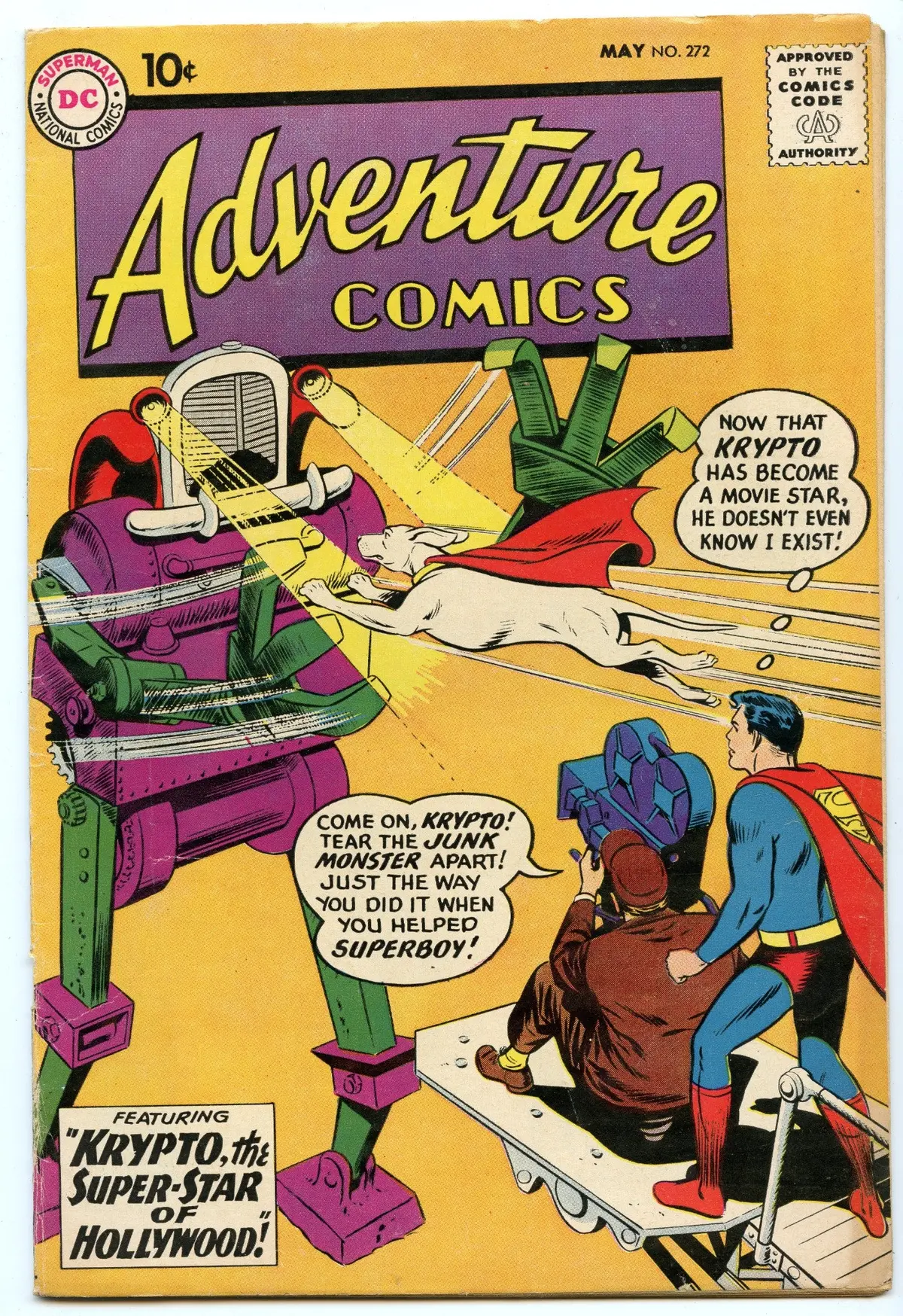 Adventure Comics 272 (May 1960) Vg+ (4.5) 1