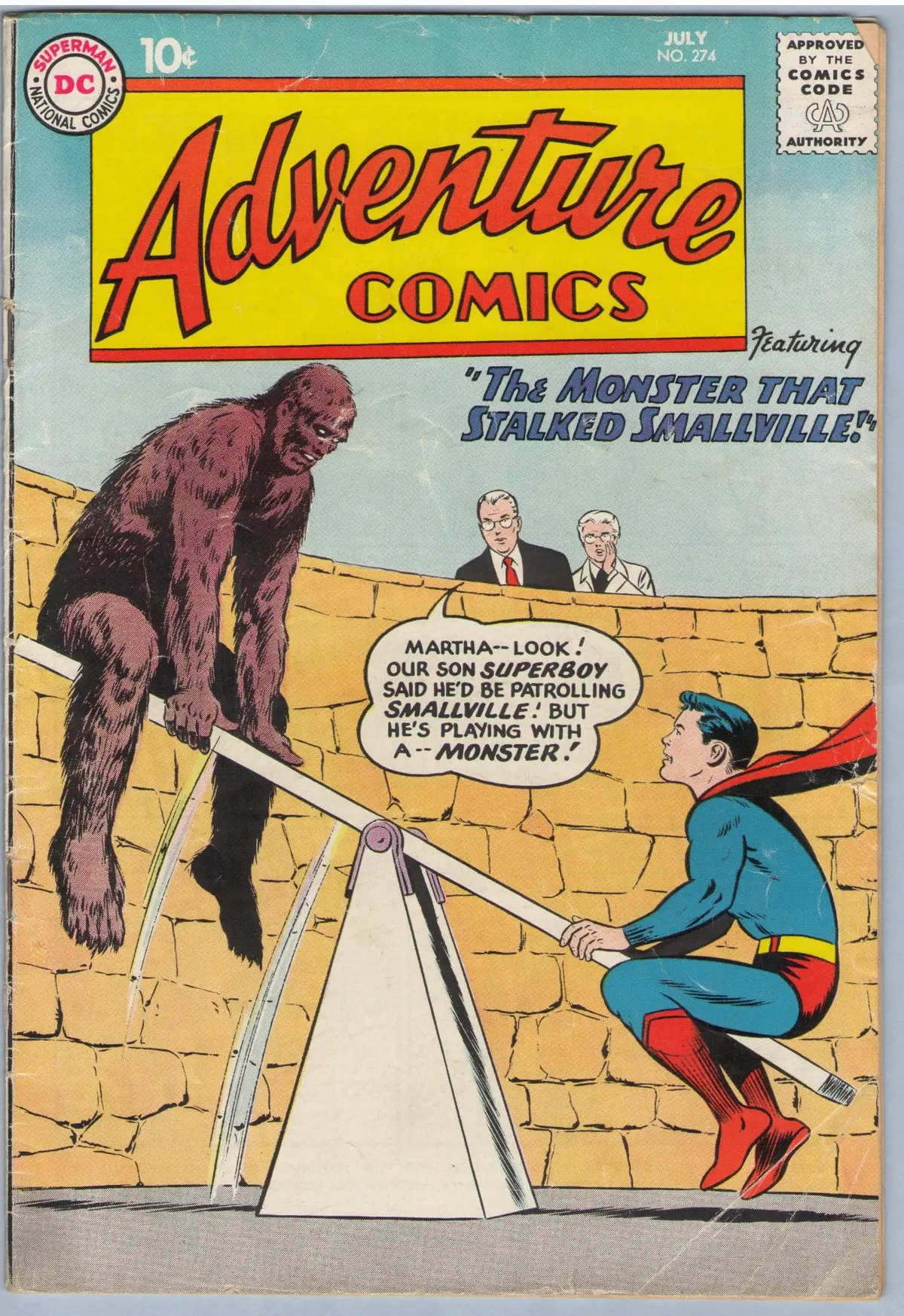 Adventure Comics 274 (Jul 1960) Vg- (3.5) 1