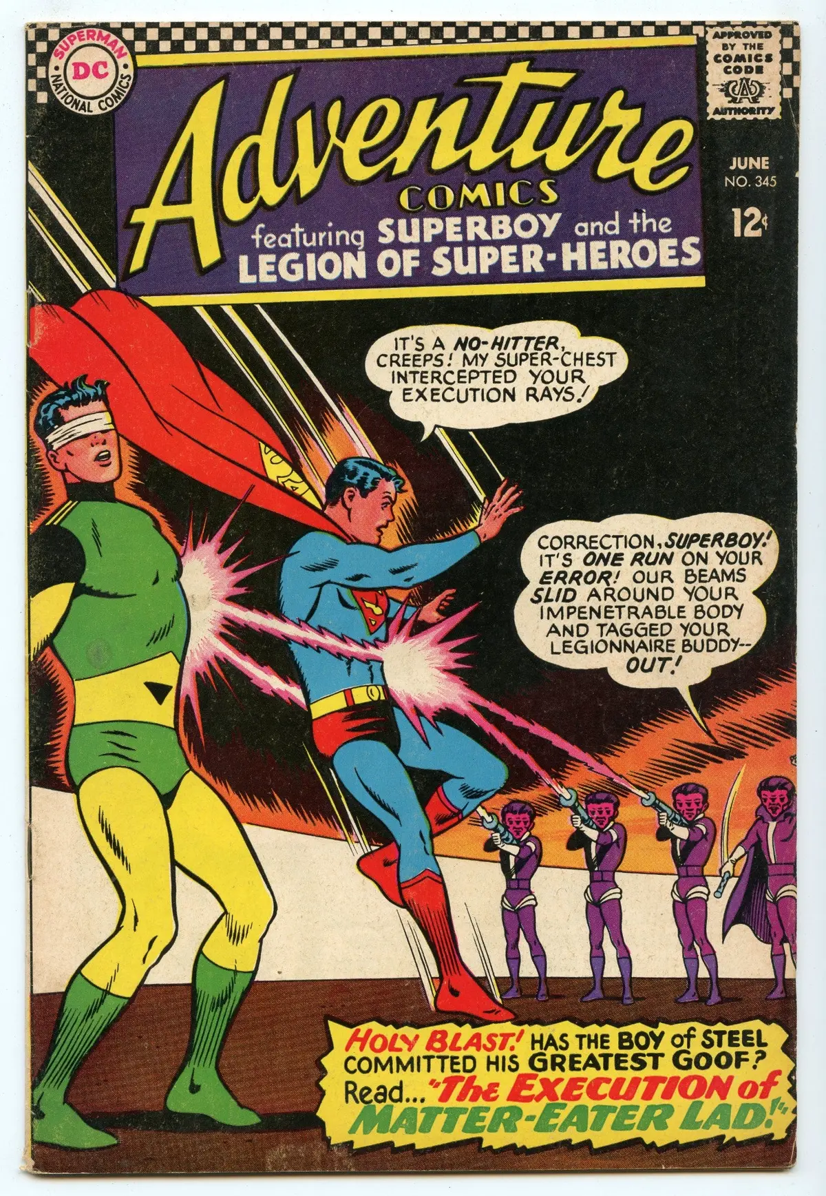 Adventure Comics 345 (Jun 1966) Vg/Fi (5.0) 1