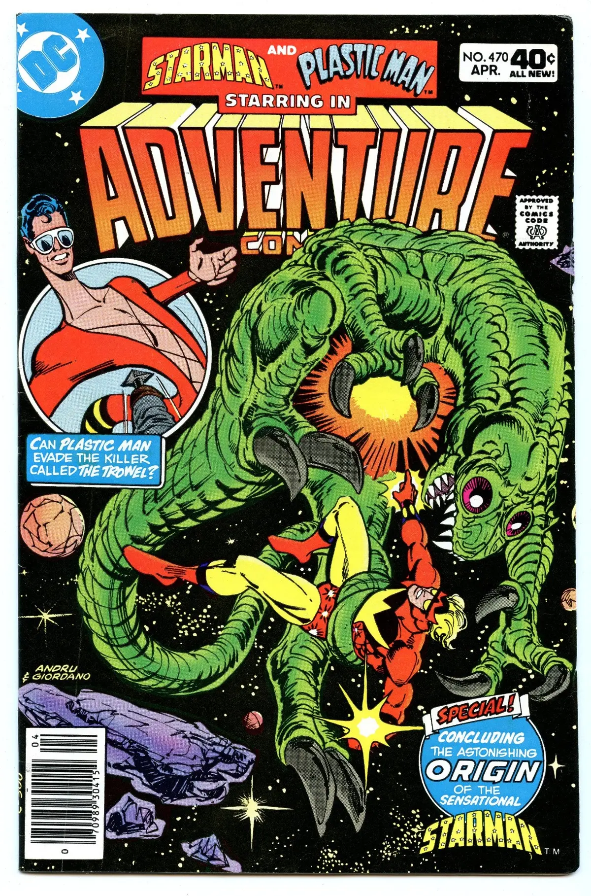 Adventure Comics 470 (Apr 1980) Vf (8.0) 1