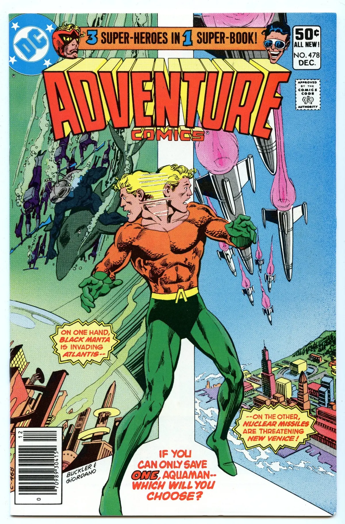 Adventure Comics 478 (Dec 1980) Nm- (9.2) 1