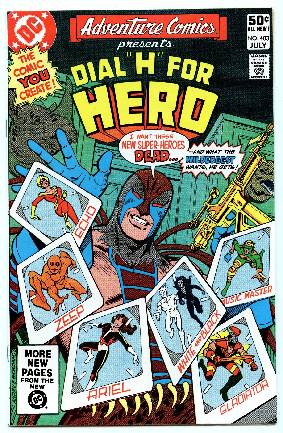 Adventure Comics 483 (Jul 1981) Nm- (9.2) 1
