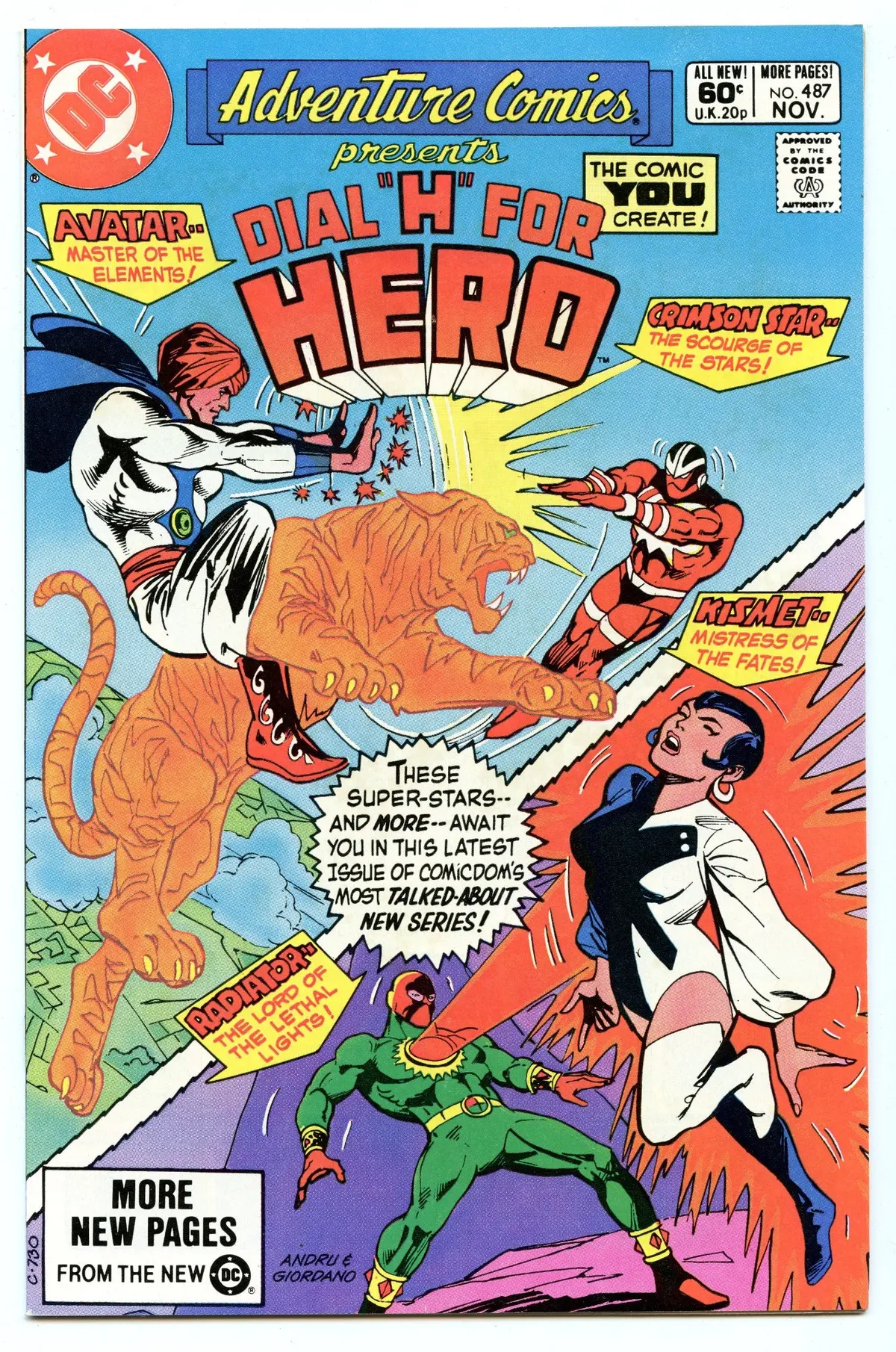 Adventure Comics 487 (Nov 1981) Nm- (9.2) 1