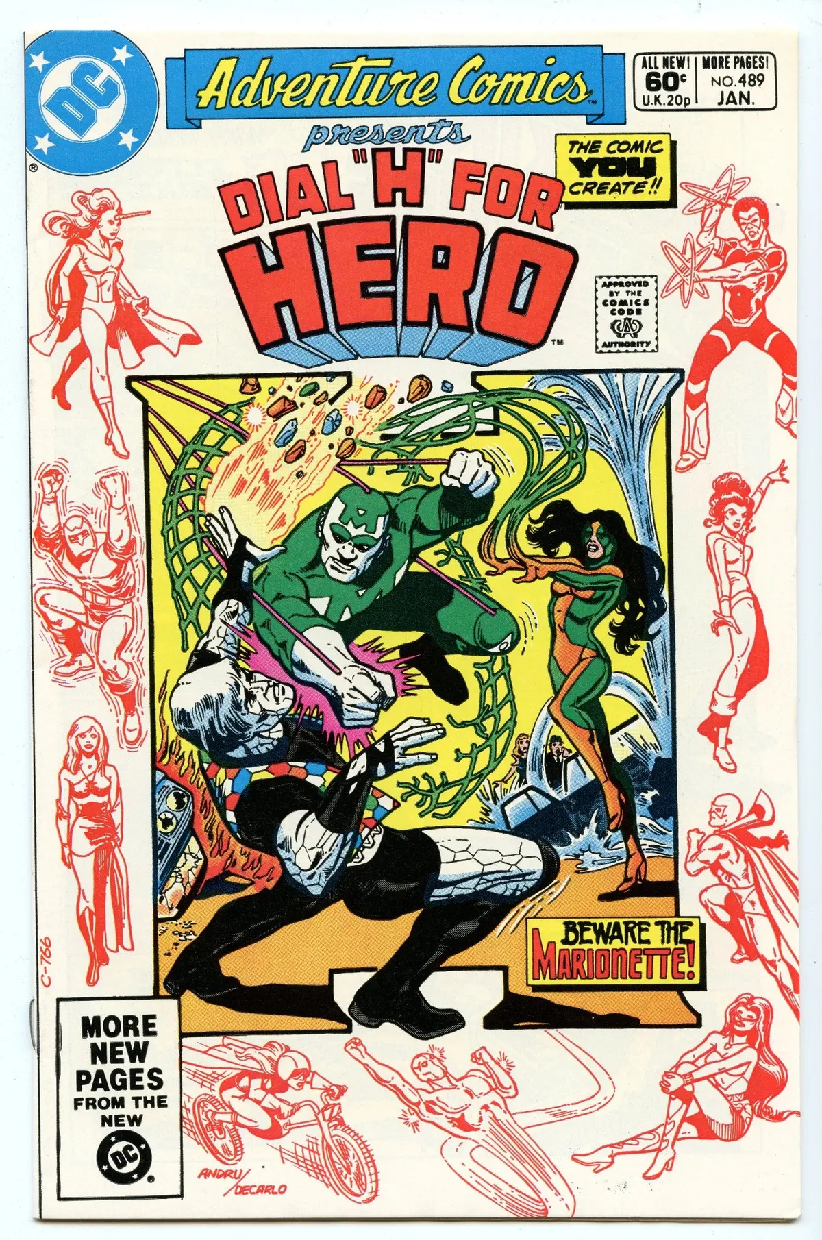 Adventure Comics 489 (Jan 1982) Nm- (9.2) 1