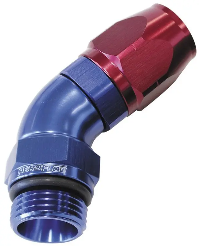 45-Degree Male Orb Swivel Hose Fitting – -16 Orb To -16 An Full-Flow Adapter 1