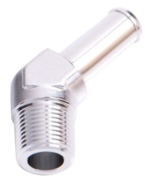 Af845-08S 3/8" Npt To 1/2" Barb 45° Swivel Adapter 1