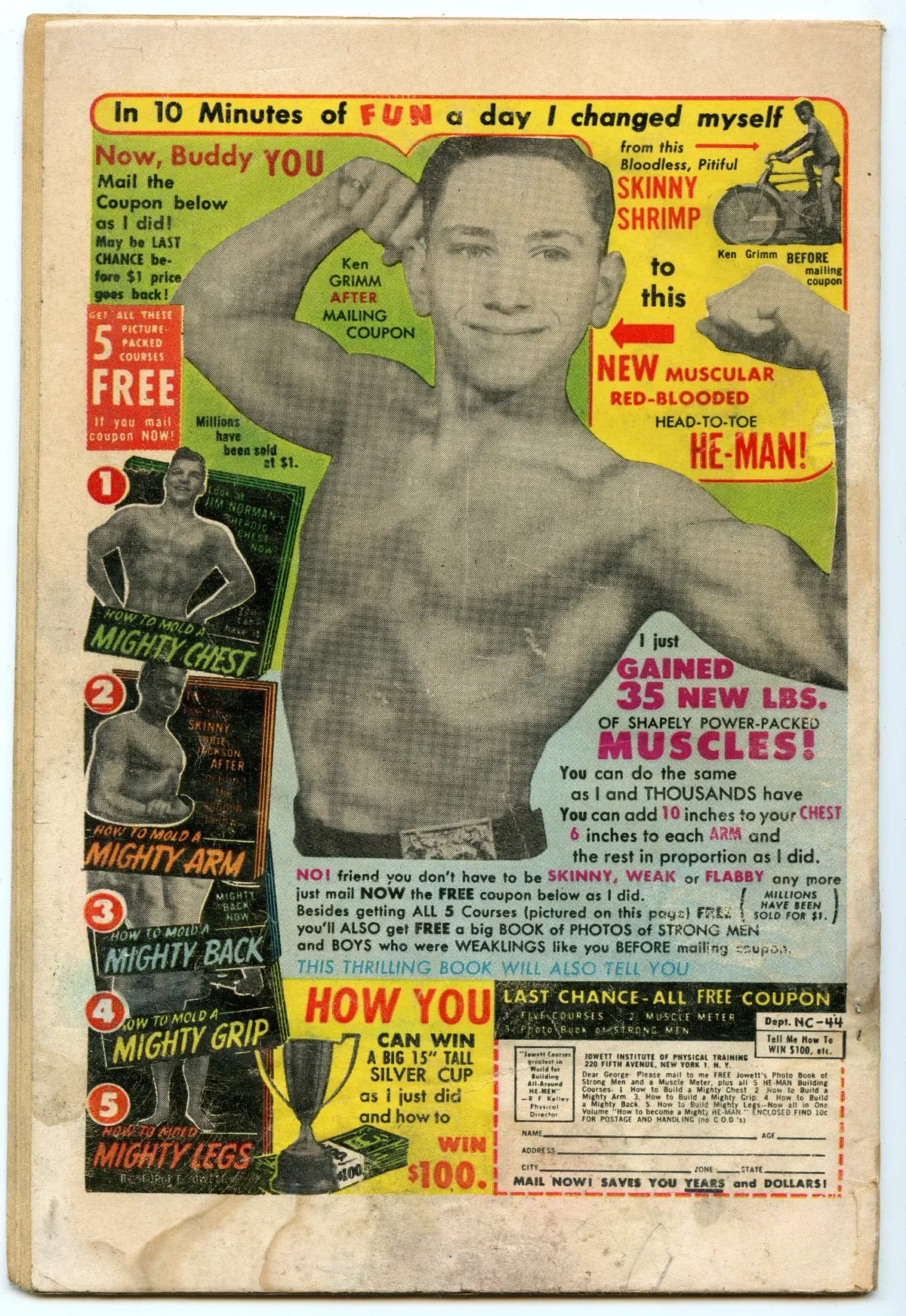 All-American Men Of War 10 (May 1954) Gd+ (2.5) 2