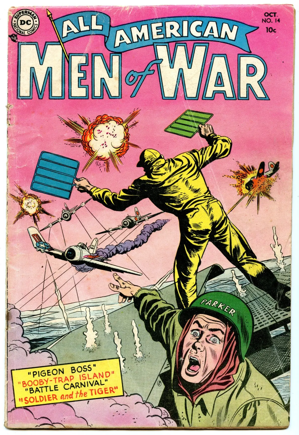 All-American Men Of War 14 (Oct 1954) Gd (2.0) 1