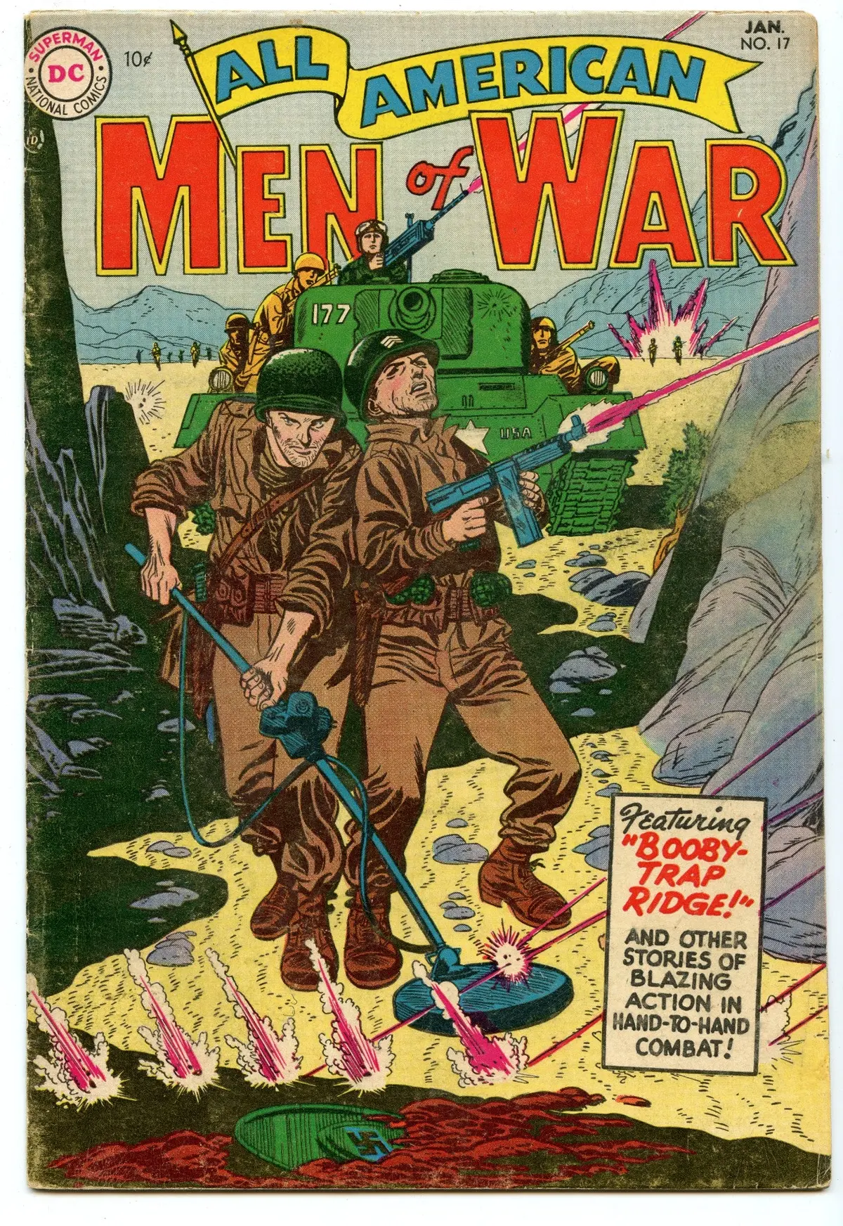 All-American Men Of War 17 (Jan 1955) Vg (4.0) 1