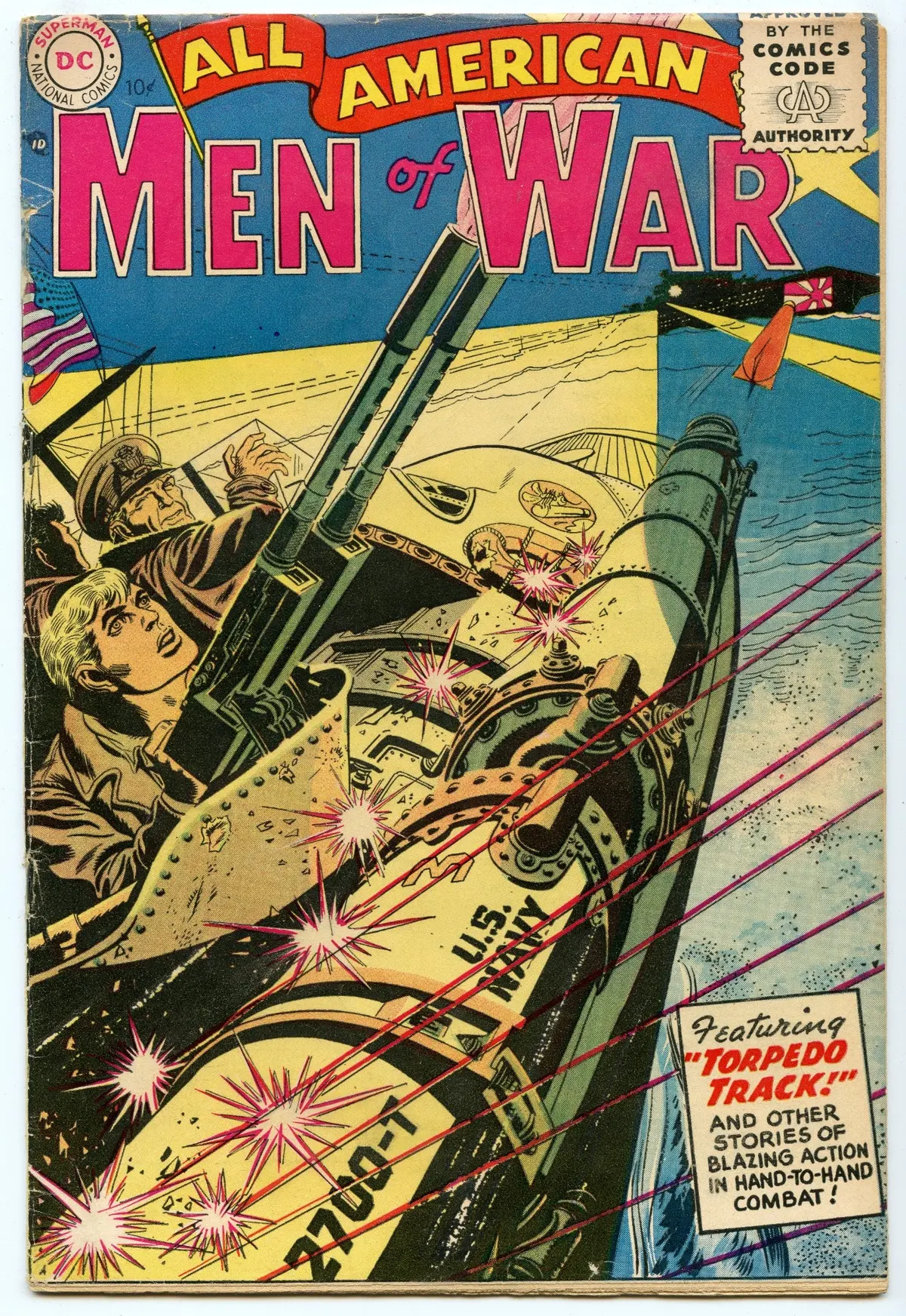 All-American Men Of War 19 (Mar 1955) Vg- (3.5) 1