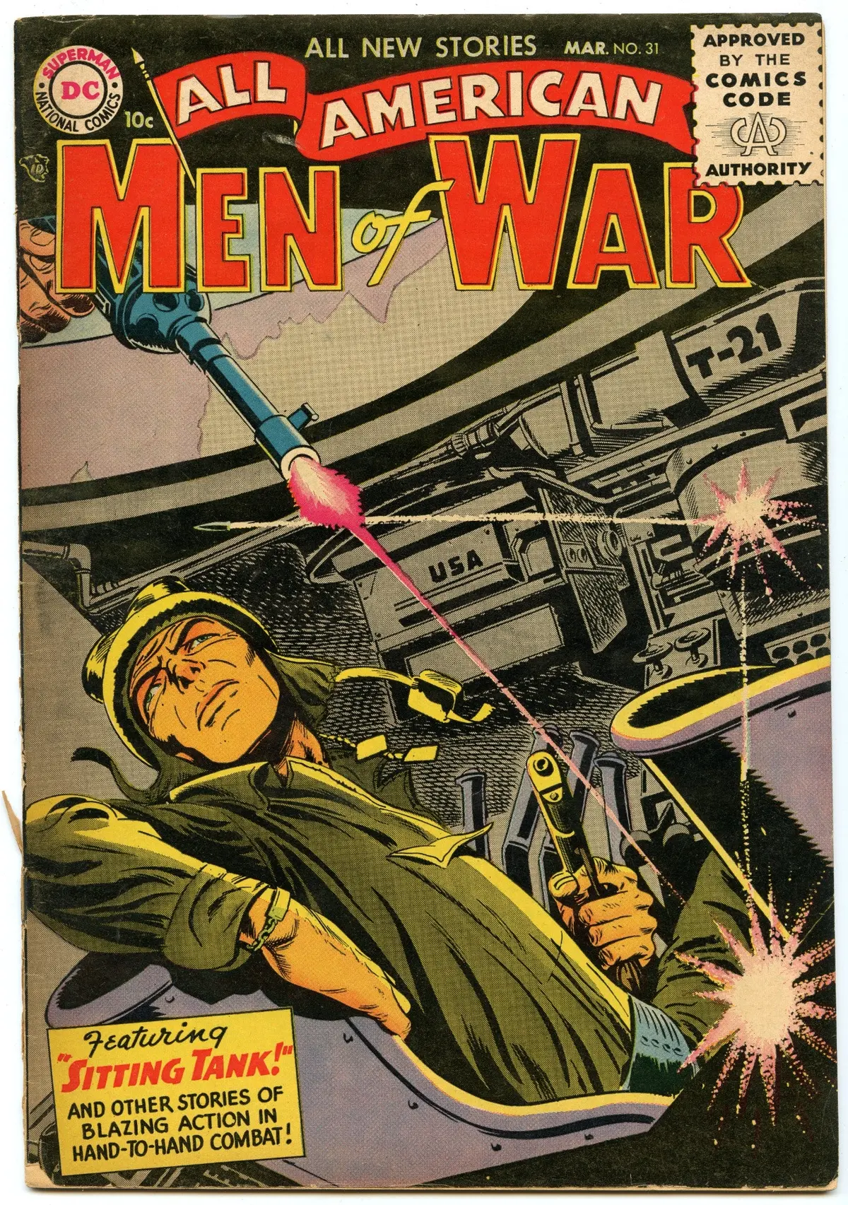 All-American Men Of War 31 (Mar 1956) Gd (2.0) 1