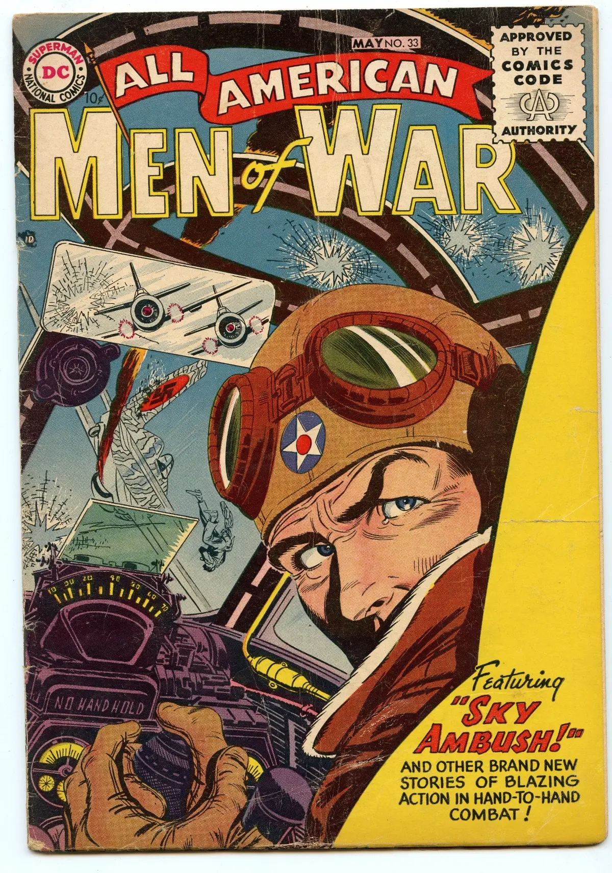 All-American Men Of War 33 (May 1956) Gd/Vg (3.0) 1