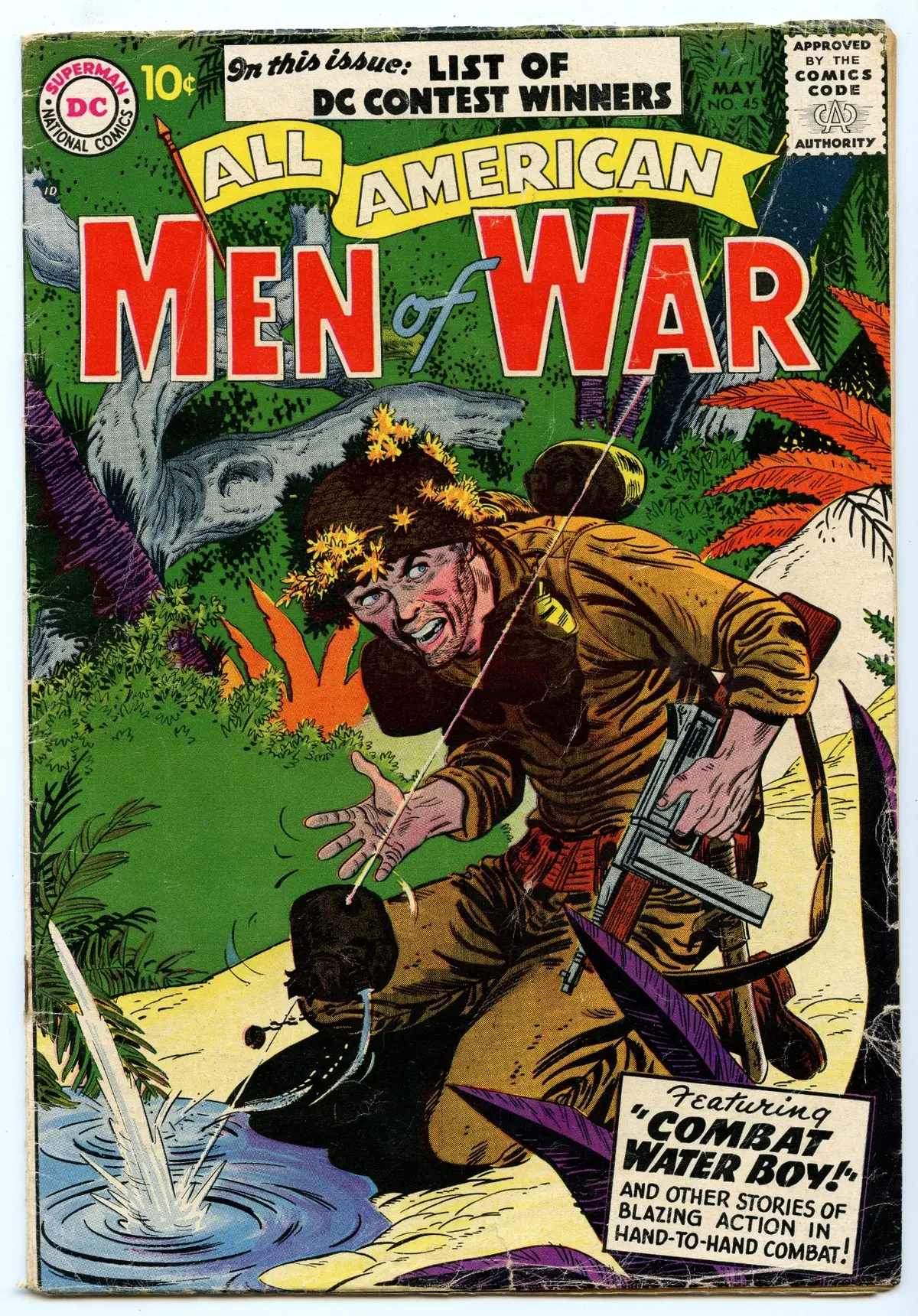 All-American Men Of War 45 (May 1957) Gd/Vg (3.0) 1