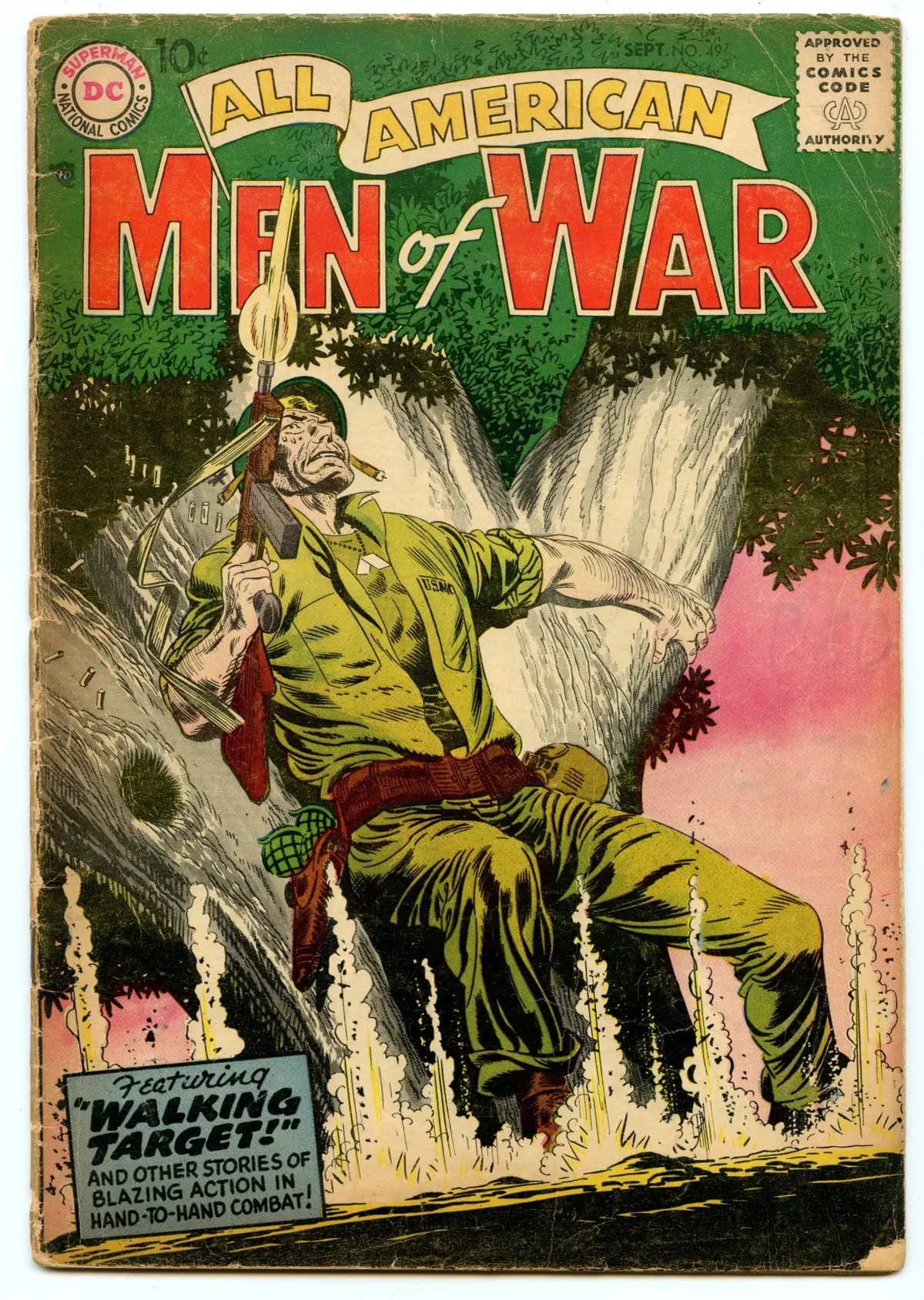 All-American Men Of War 49 (Sep 1957) Vg- (3.5) 1