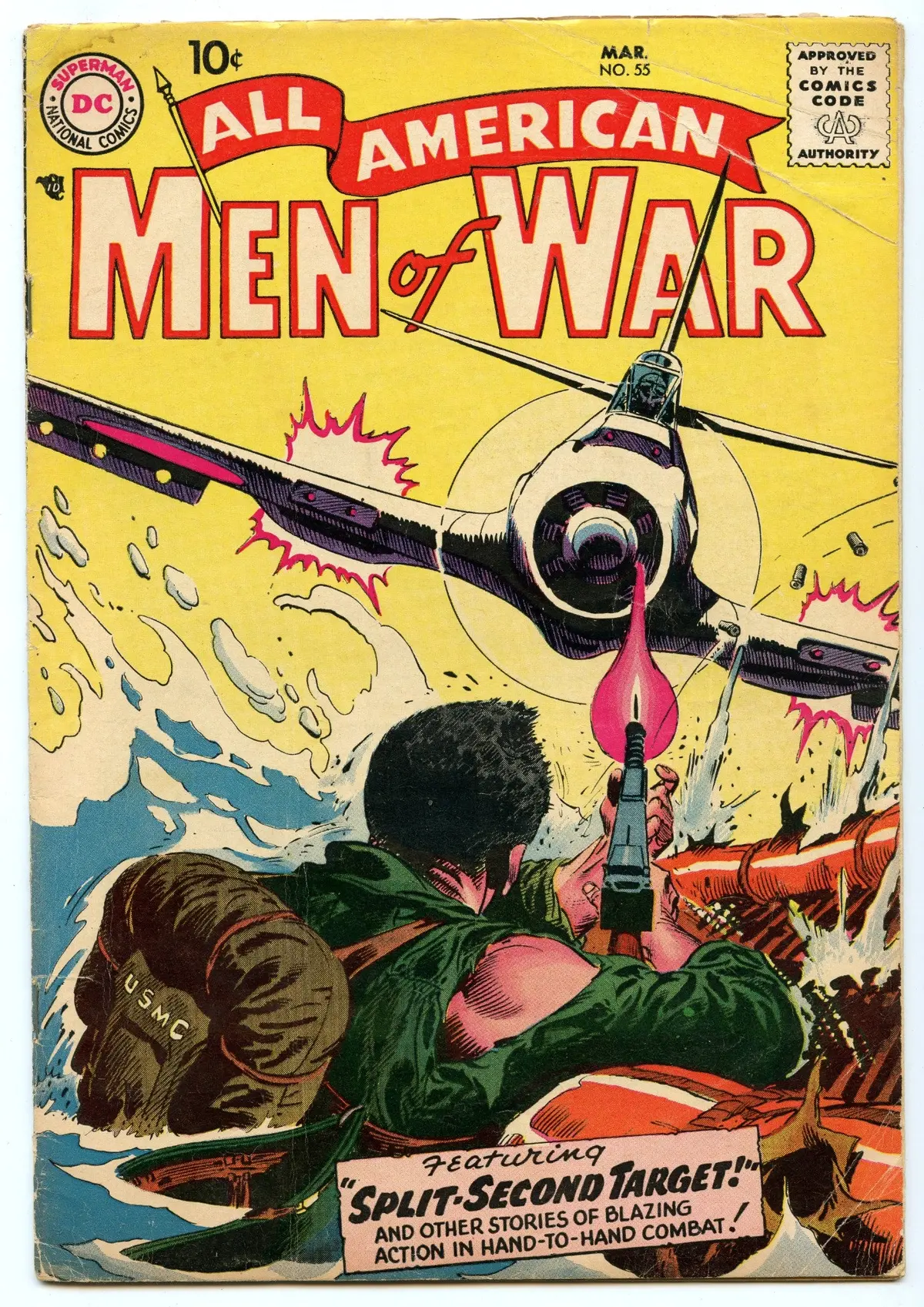 All-American Men Of War 55 (Mar 1958) Gd/Vg (3.0) 1