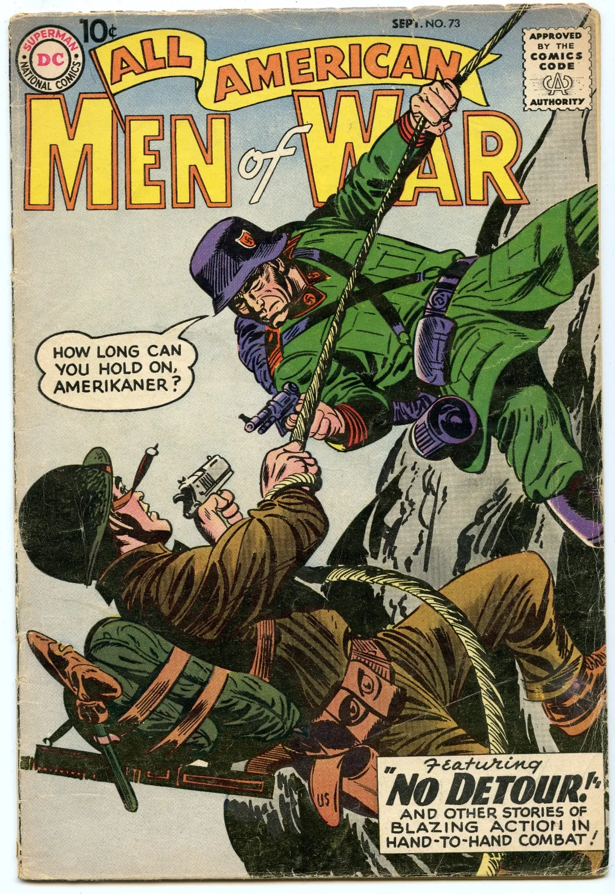 All-American Men Of War 73 (Sep 1959) Gd/Vg (3.0) 1