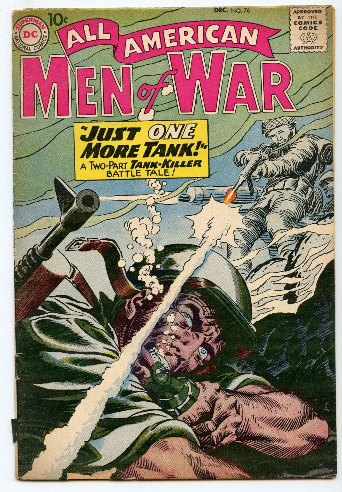 All-American Men Of War 76 (Dec 1959) Gd/Vg (3.0) 1