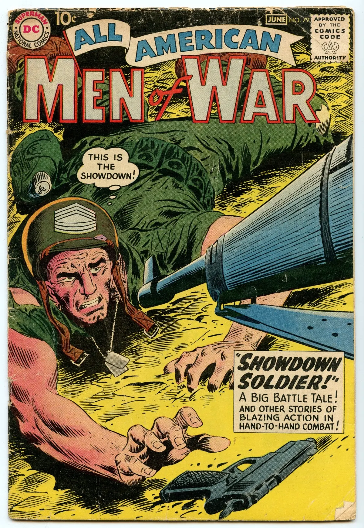 All-American Men Of War 79 (Jun 1960) Gd/Vg (3.0) 1