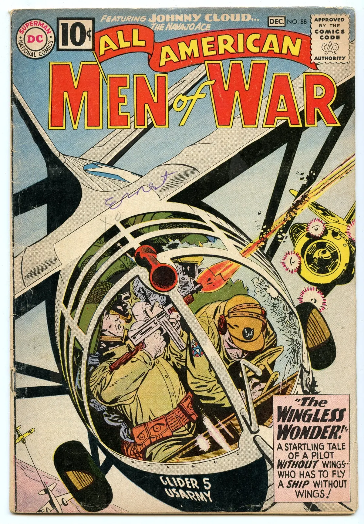 All-American Men Of War 88 (Dec 1961) Vg (4.0) 1