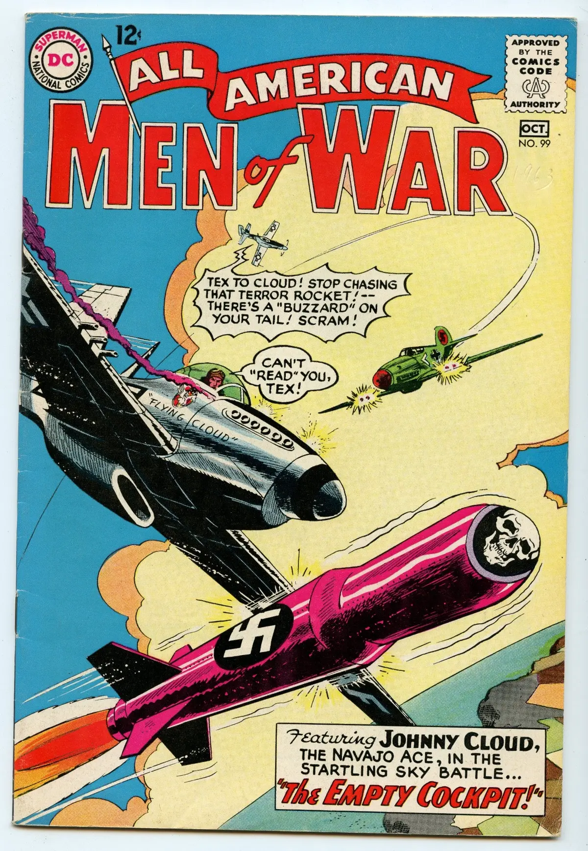 All-American Men Of War 99 (Oct 1963) Vf- (7.5) 1